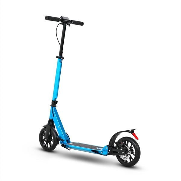 Mashed UP 200mm Folding Height Adjustable City Kick Scooter Blue