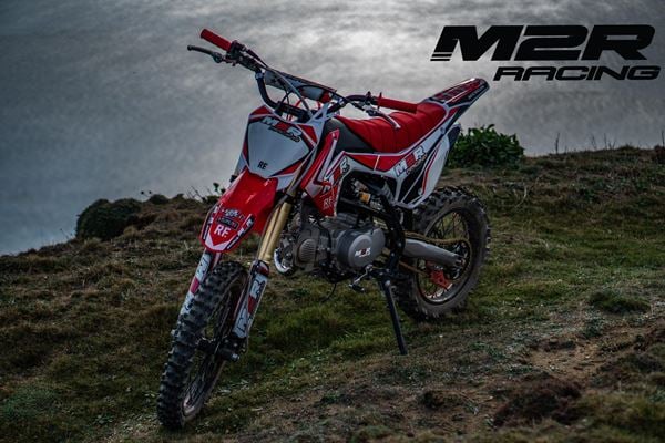 M2R RF140 S2 140cc 17/14 86cm Red Dirt Bike