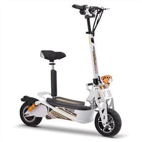 Chaos GT1600 Sport 48v Lithium Hub Drive White Adult Electric Scooter