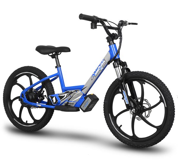 Amped A20 Blue 300w Electric Kids Balance Bike