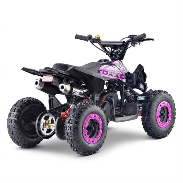 FunBikes Toxic 50cc Pink Kids Petrol Mini Quad Bike