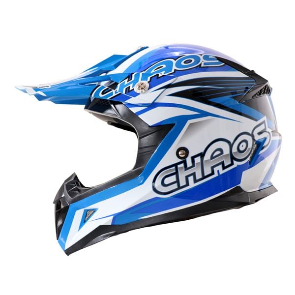 Chaos Adult Crash Helmet Blue