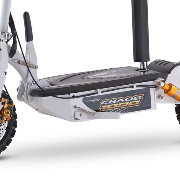 Chaos 48v 1000w Hub Drive Off Road White Adult Electric Scooter