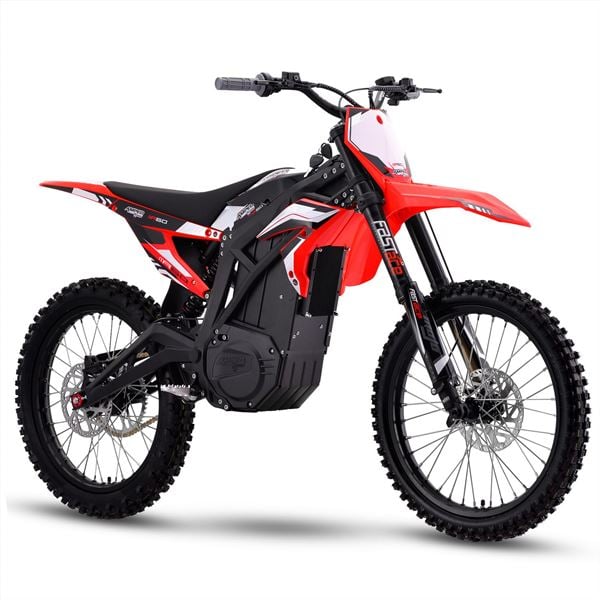 Amped A60 Red Electric Off-Road Bike