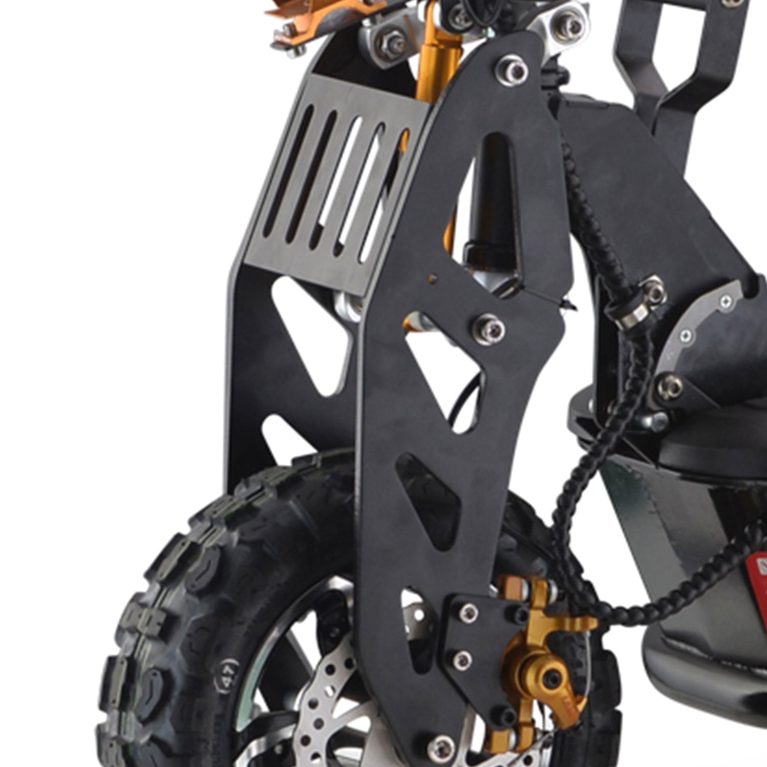 Front Vertically Mounted Cantilever Suspension