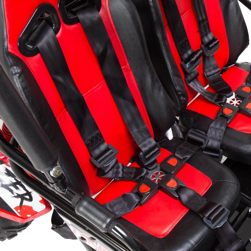 Adjustable Bucket Seats with 5 Point Safety Harness
