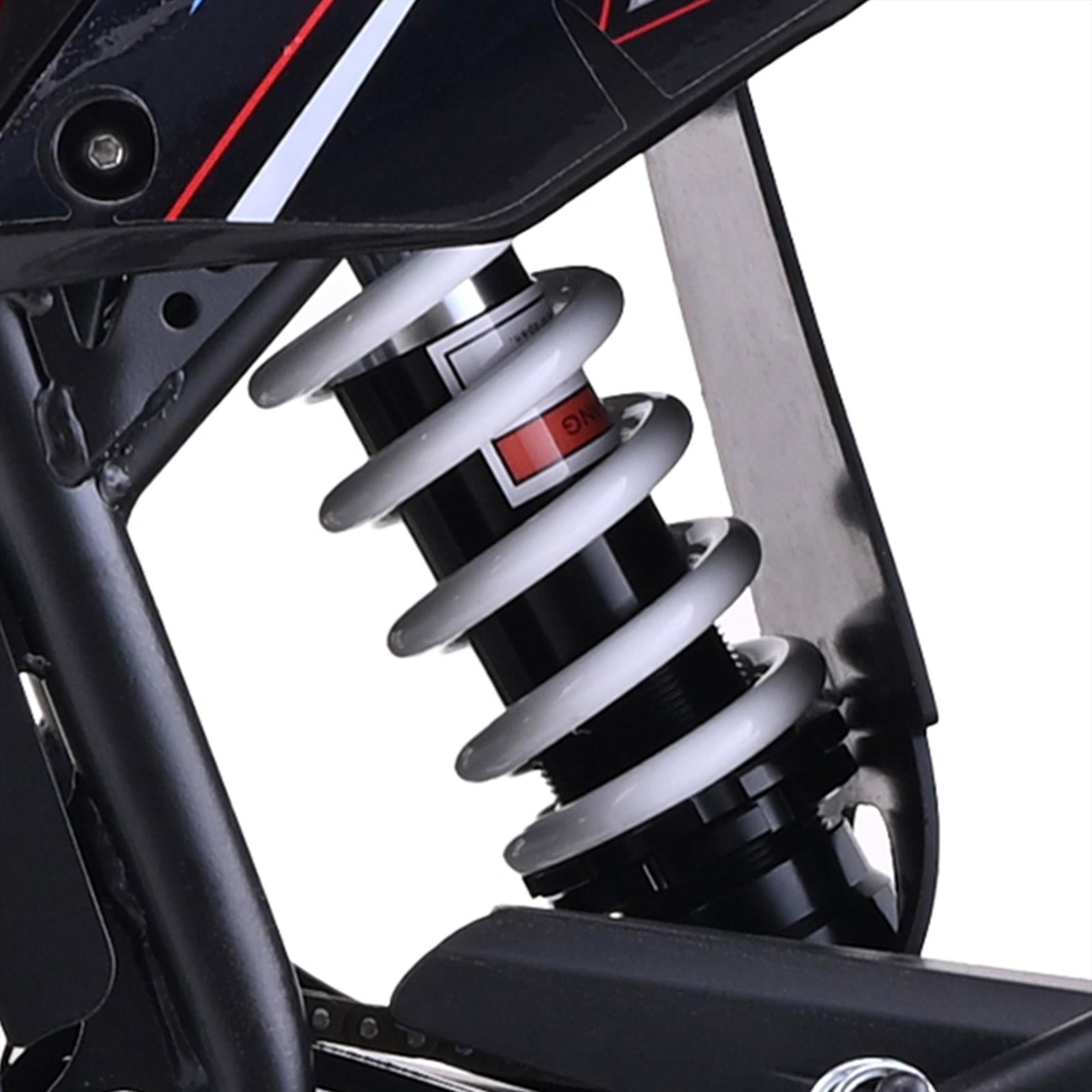 Fully Adjustable Front Forks & Rear Shock