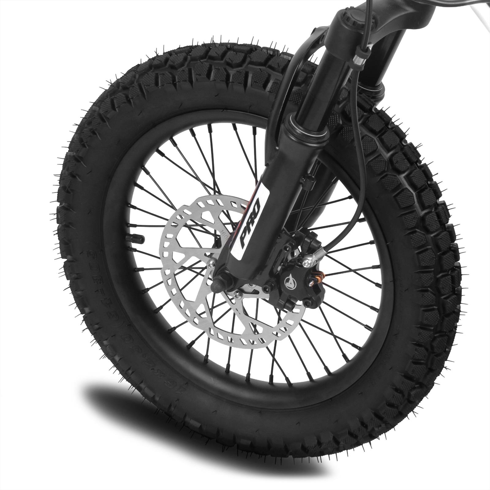 Front and Rear Hydraulic Disc Brakes