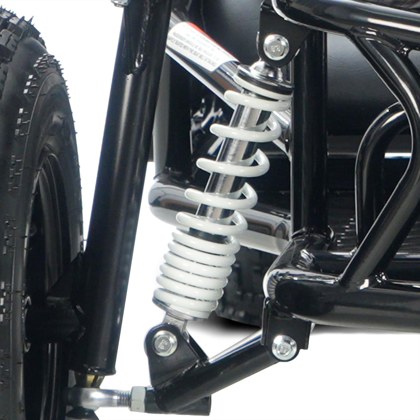 Full Suspension System for Stability and Comfort
