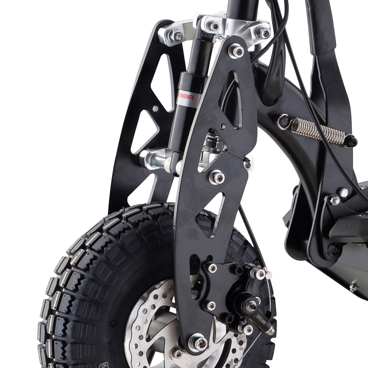 Front Vertically Mounted Cantilever Suspension