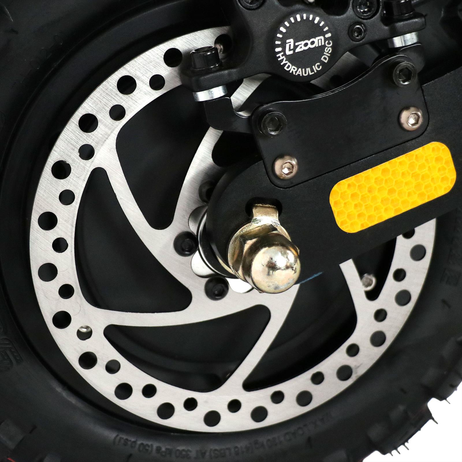Front and Rear Full Hydraulic Disc Brakes