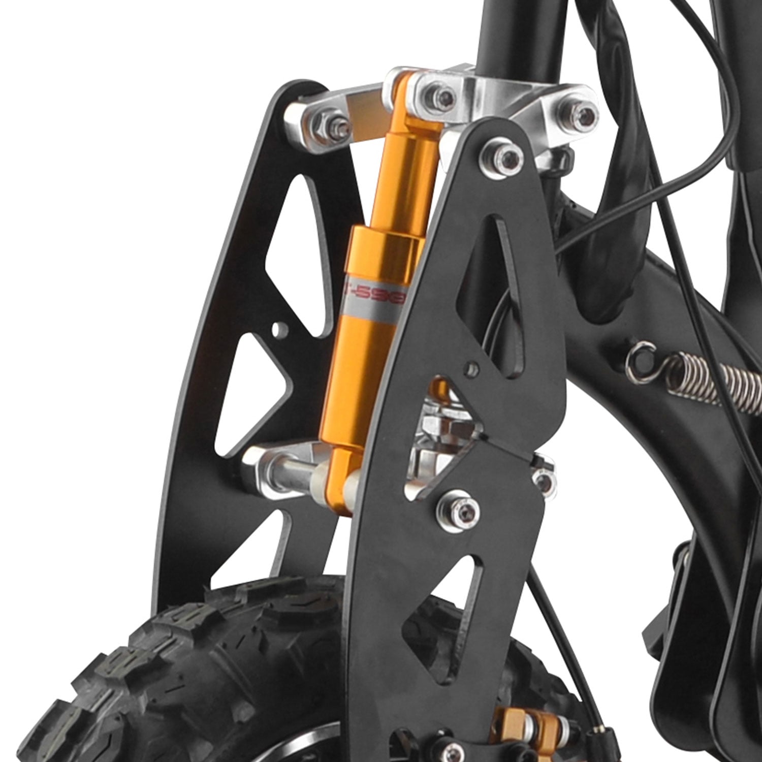 Front Vertically Mounted Cantilever Suspension