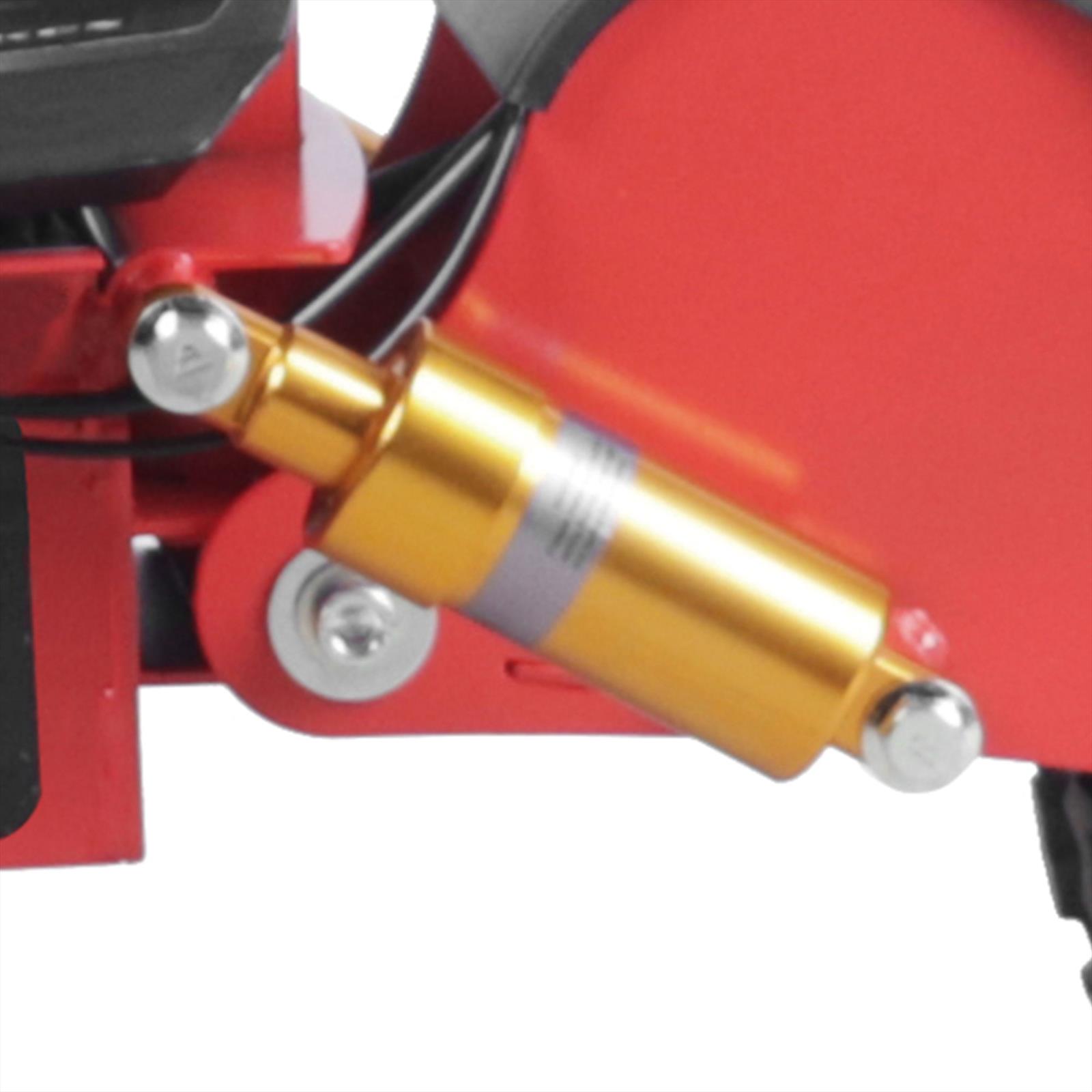 Twin Rear Shock Suspension