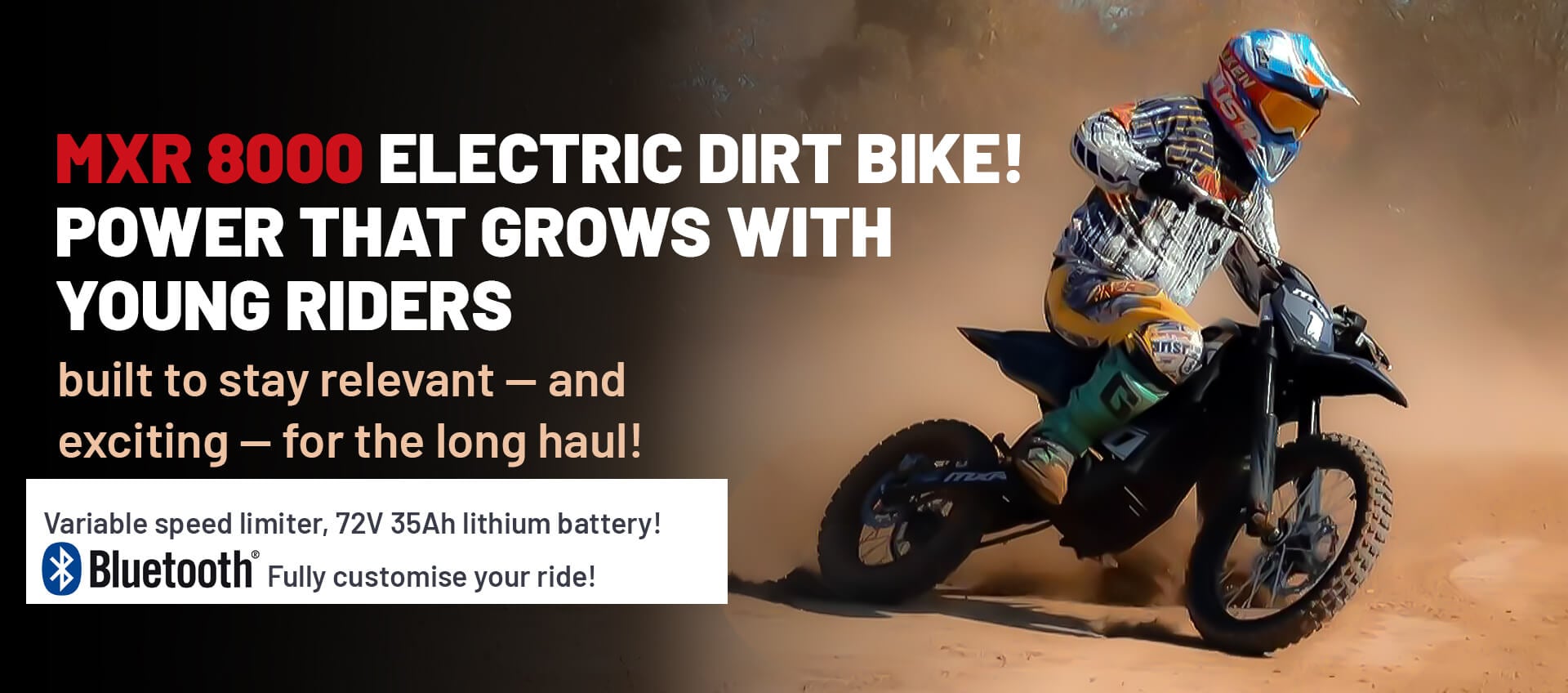 MXR 8000 Electric Dirt Bike