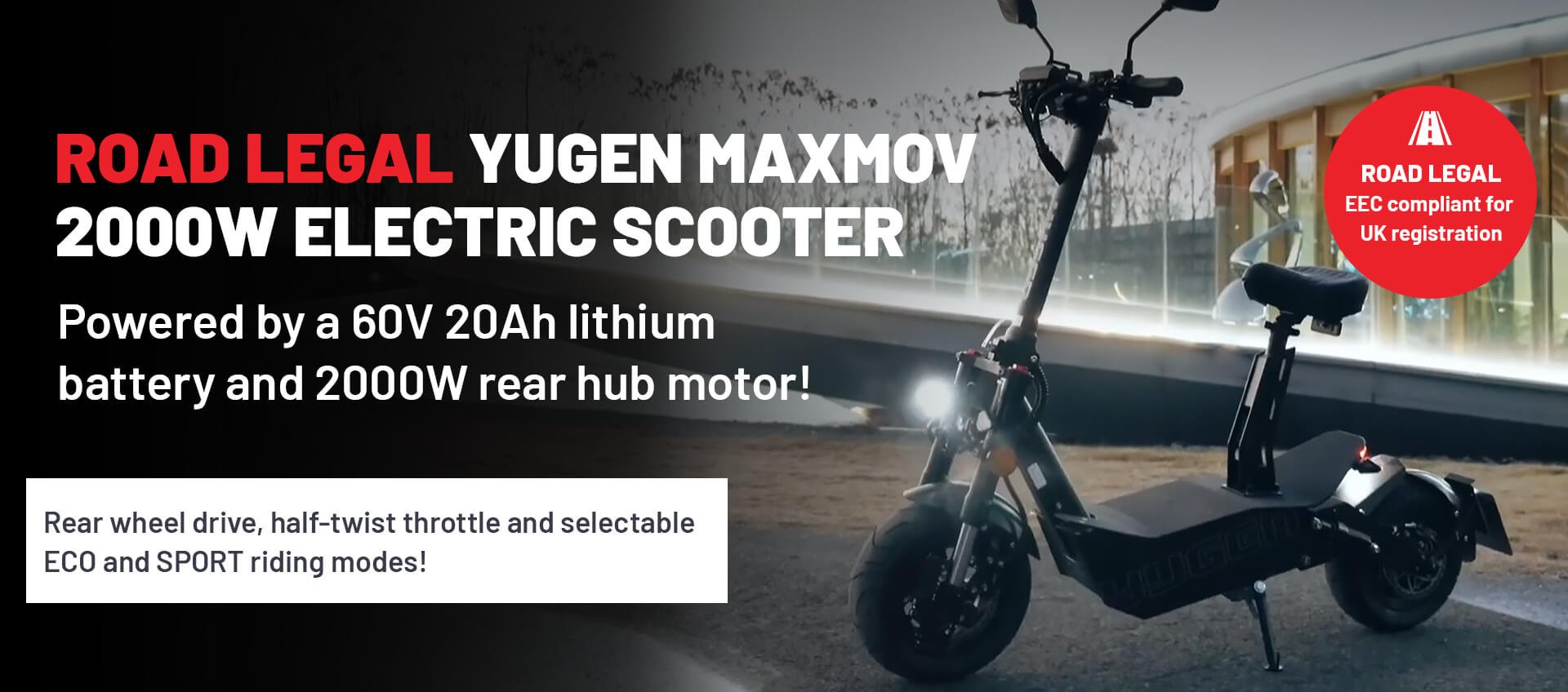 Yugen Road Legal Scooter