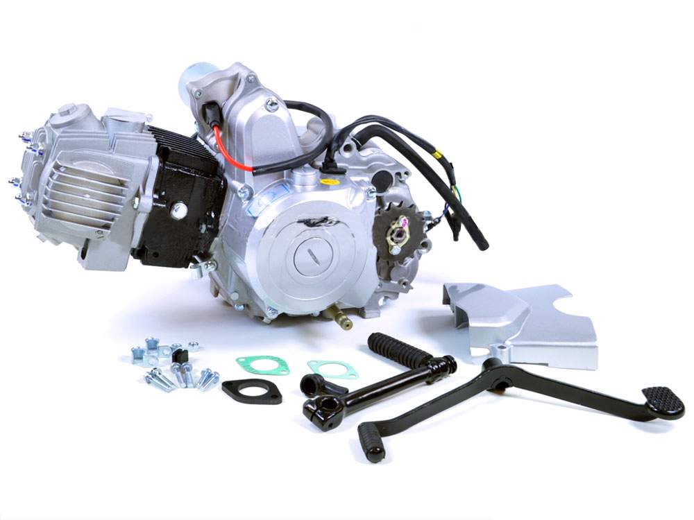 110CC ENGINE FULLY AUTOMATIC MOTOR ELEC START ATV PIT BIKE H EN15-BASIC