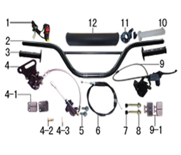 M2R 90R Throttle Cable