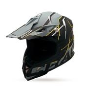 Chaos CS-1 Kids Motocross Crash Helmet Nardo Grey 