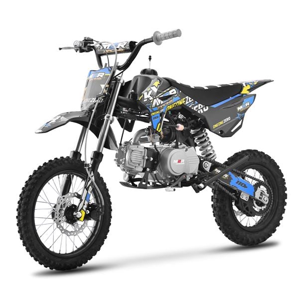 M2R Racing KX110F 110cc 14/12 76cm Blue Semi-Auto Pit Bike 2025 Model