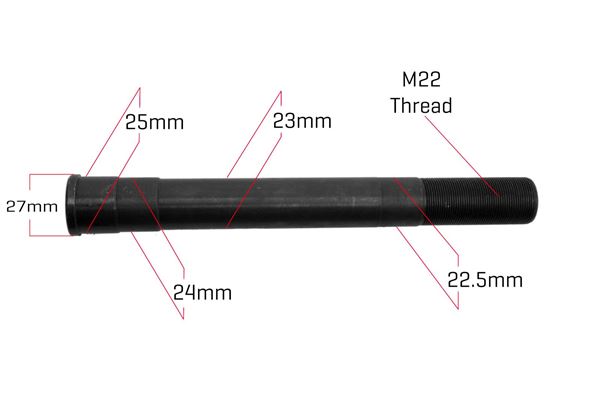 M2R 90R Fork 205mm Stem Bolt