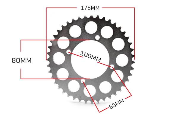 M2R 50R Rear Sprocket