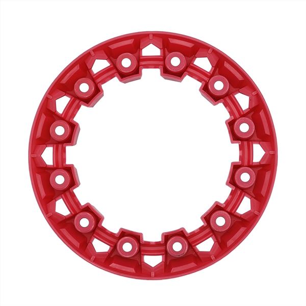 FunBikes Toxic 50cc V2 Mini Quad Red Wheel Rim Protector