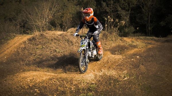 10Ten 110R 110cc 14/12 76cm Grey Pit Bike