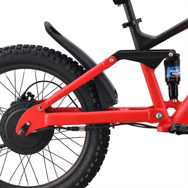 FunBikes MXR Freestyle 20" 750w 36v Li 20/20 Red Electric MX Bike