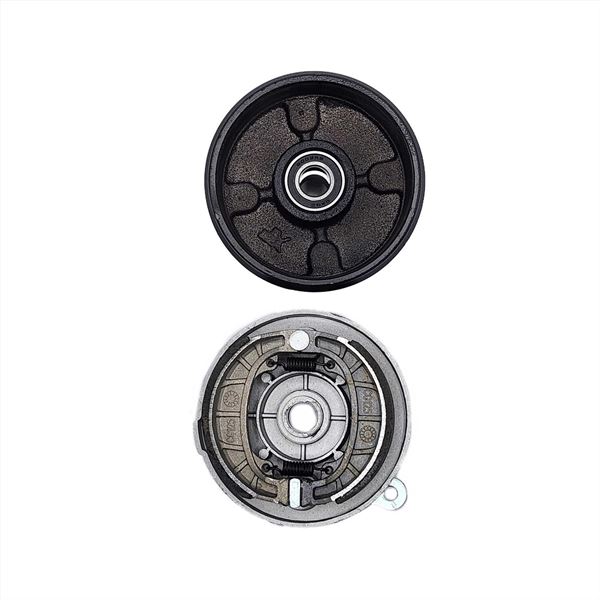 FunBikes Xtrax 125cc Quad Bike LHS Front Drum Brake Assembly