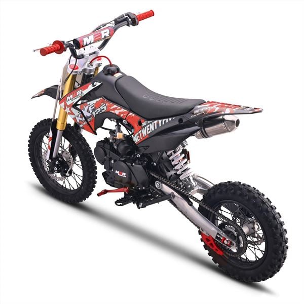 M2R Racing KXF125 120cc 14/12 76cm Black Red Pit Bike