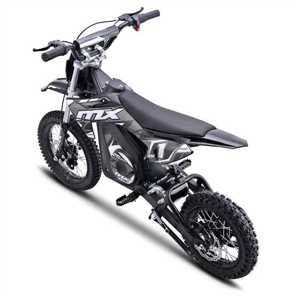 FunBikes MX1000w Grey Kids Electric Dirt Bike