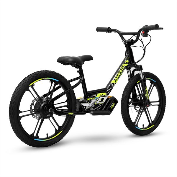 Amped A20 300w 36v 5.0ah Li Black Kids Electric Balance Bike