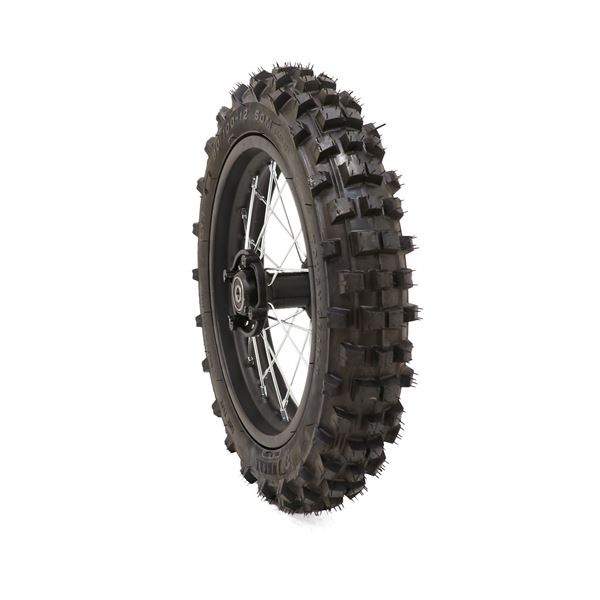 FunBikes MXR1500 Electric Dirt Bike Complete 12" Rear Wheel