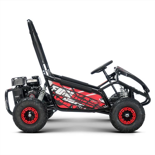 FunBikes Funkart Pro 98cc Red Kids Petrol Go Kart
