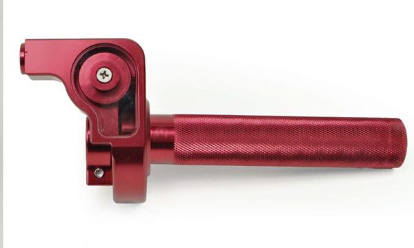 Red CNC Quick Action Throttle