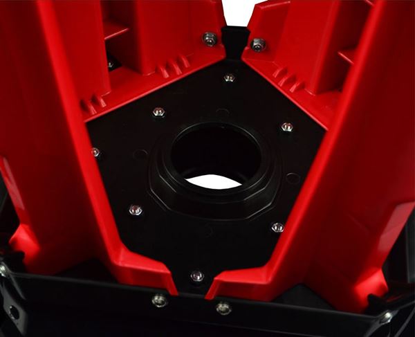 Dirt Pit Bike Pro MX Ridge Red Stand