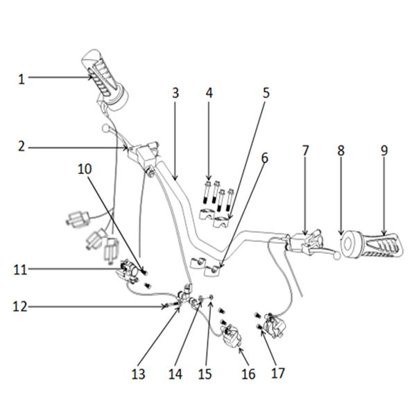 FunBikes T-Max Electric Quad Bike Throttle Kit