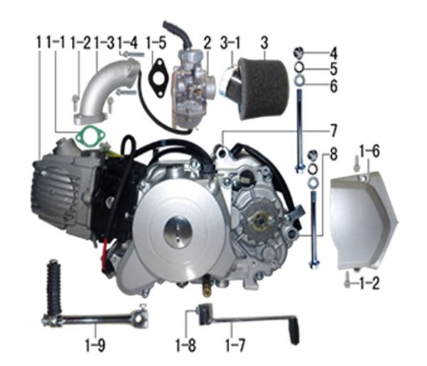 M2R 90R Engine To Carb Manifold Gasket