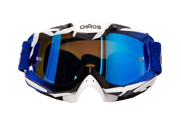 Chaos Adults MX Goggles Blue