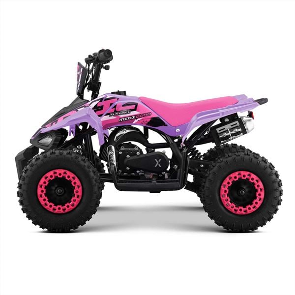 FunBikes Toxic 50cc Pink Kids Petrol Mini Quad Bike