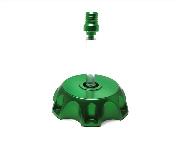 Pit Bike Alloy Filler Cap Green