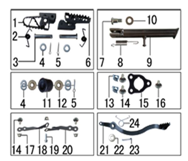 M2R 90R Ignition Barrel Bracket