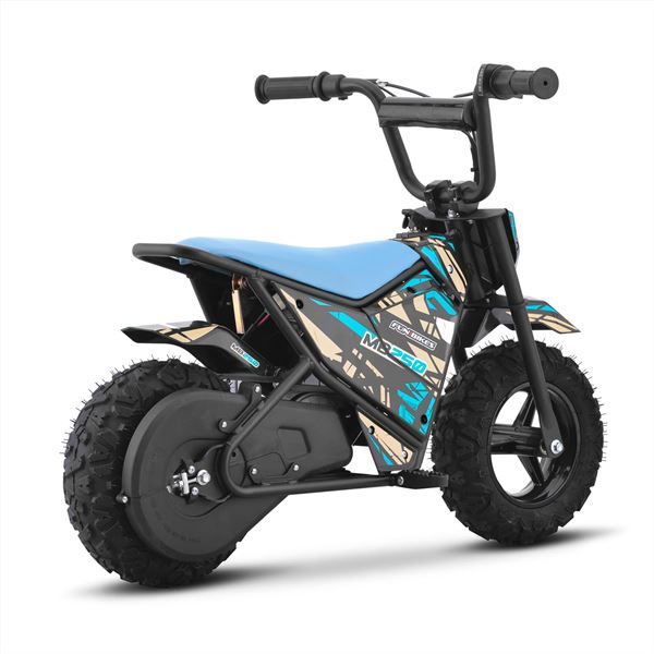 FunBikes MB250 43cm Motorbike 250w Blue Electric Kids Monkey Bike
