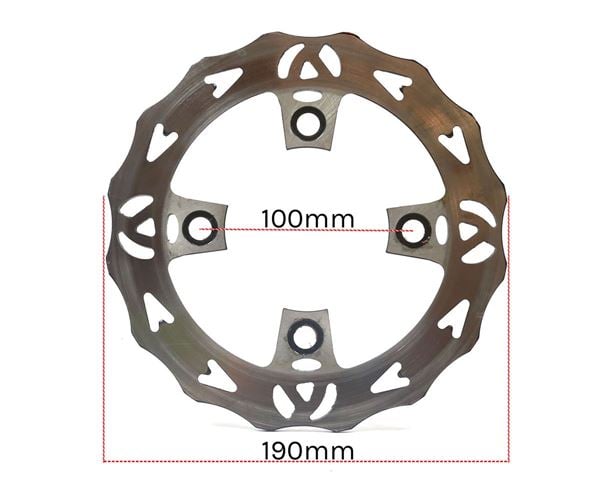 M2R KXF125 Pit Bike Wavey Brake Disc 190mm