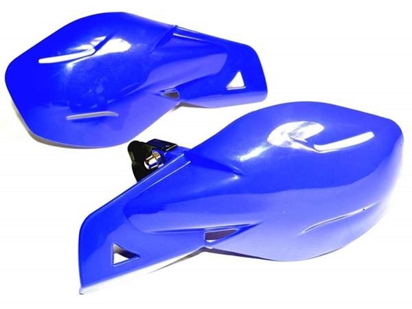 Pit Bike Handlebar Brush Guards Blue