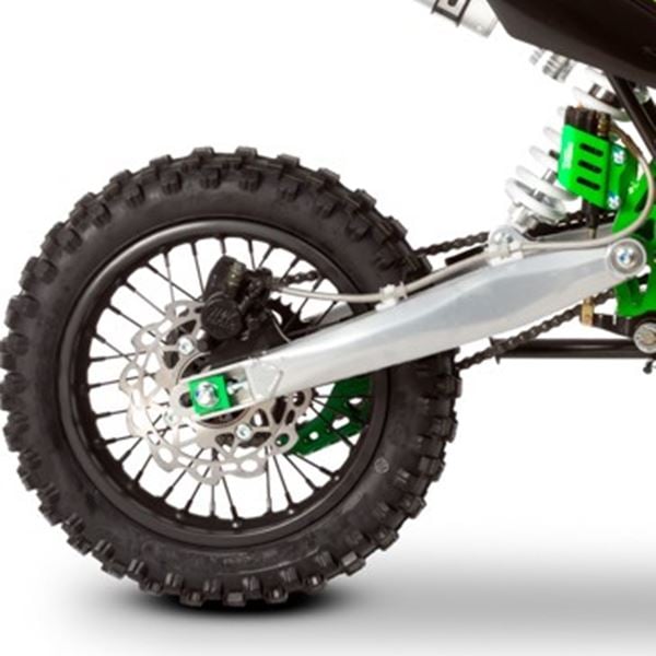 M2R Racing KXF125 120cc 14/12 76cm Black Green Pit Bike