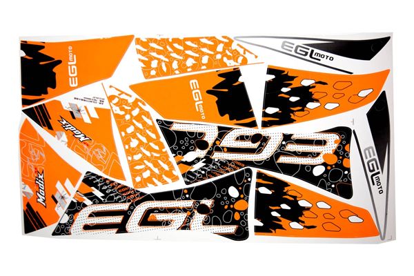 EGL 110 Quad Bike Sticker Set