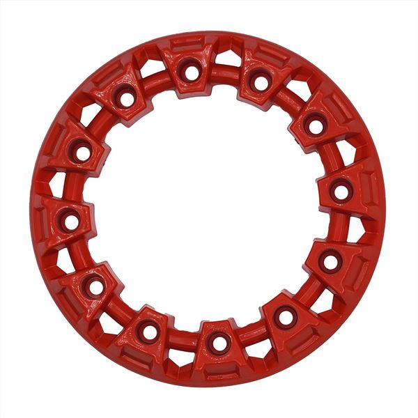 FunBikes X-Max Roughrider 1500w Electric Quad Bike Red Wheel Rim Protector