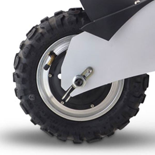 Chaos 48v 1000w Hub Drive Off Road White Adult Electric Scooter