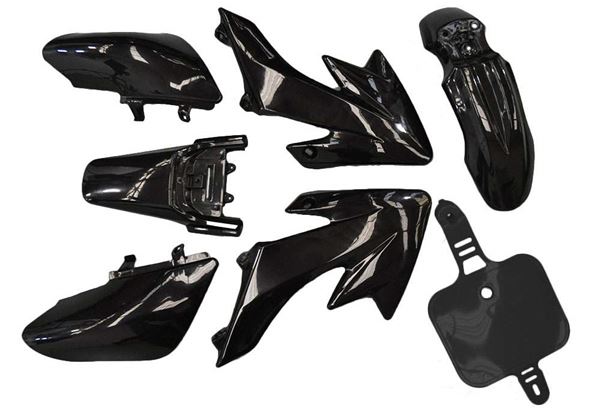 Pit Bike Plastics Set CRF 50 Black